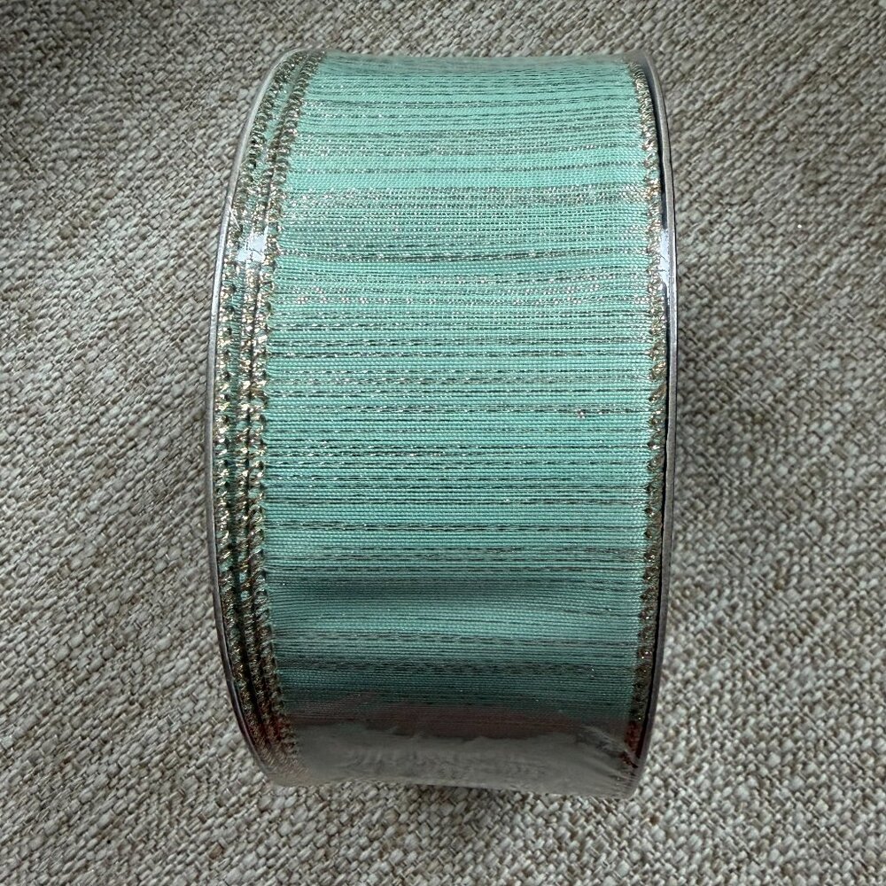 Members Mark Wired Ribbon 🎀 50 yards Spool width 2.5” 🆕 NWT